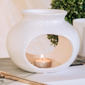 Round Wax Melt Burner